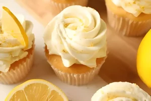 Assortment of gluten-free vanilla cupcakes