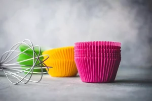 Silicone cupcake holders for eco-friendly baking